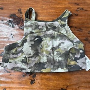 Lululemon Train Tough High Neck Bra Size 10